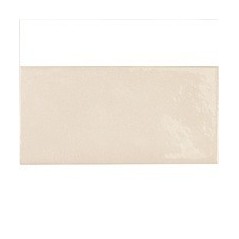 Carrelage imitation Zellige beige brillant, eqvillage mushroom pour la crédence