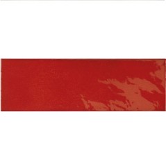 Carrelage imitation Zellige rouge brillant, eqvillage volcanic red