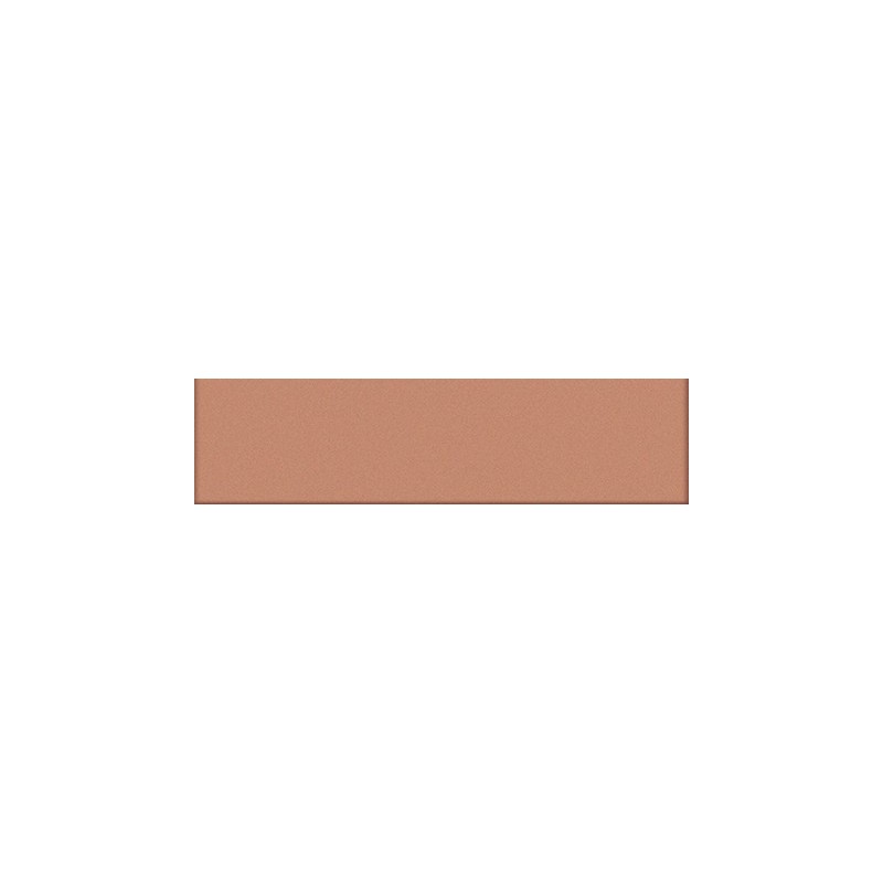 Mosaique rectangulaire mat en grès cérame émaillé beige rosé VOX cipria 5X20X0.7cm sur trame sol et mur