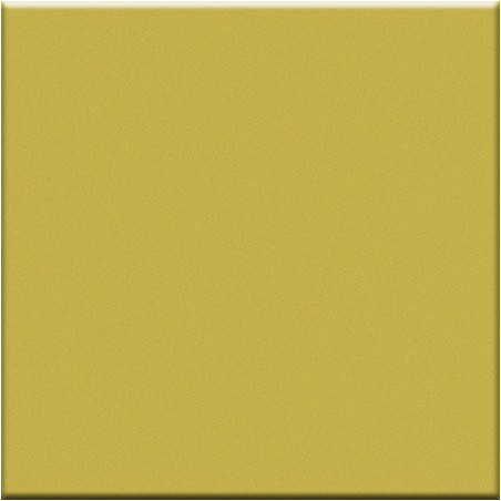 Mosaique jaune moutarde mat sol et mur cuisine salle de bain 5X5 cm sur trame VO senape