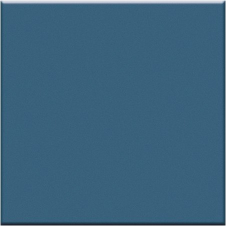 Carrelage brillant bleu céruléen RAL 240 40 15 sol et mur salle de bain cuisine 10X10cm épaisseur 7mm VOX ceruleo
